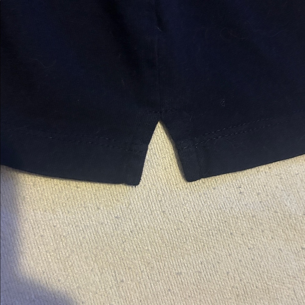 Navy Collared V-Neck Tank Top - Picture 5 of 16